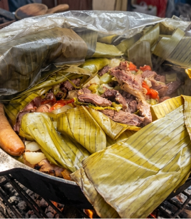 Baho tradicional nicaragüense - Almuerzos Papá Gordo en Managua