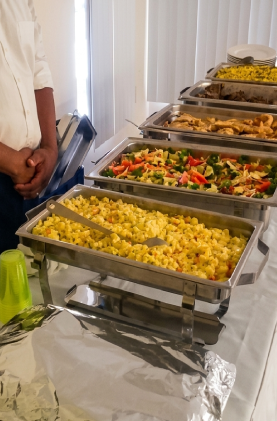 Servicio de buffet para eventos corporativos y familiares en Managua