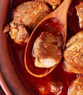 Cerdo adobado - Almuerzos caseros en Managua